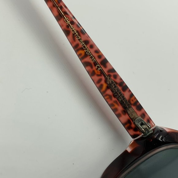 Elizabeth Arden Burgundy Oval Cat-Eye Sunglasses - Picture 7 of 7